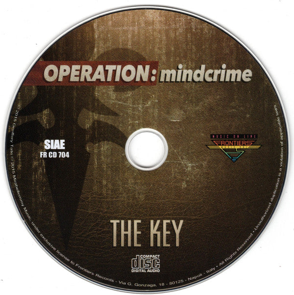 Operation: Mindcrime : The Key (CD, Album)