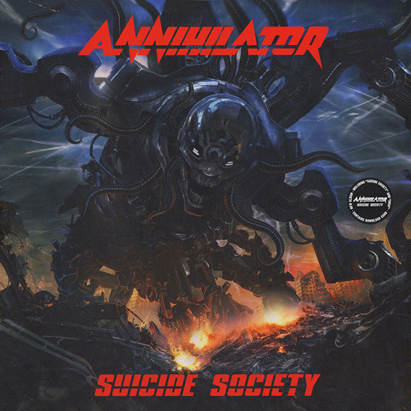 Annihilator (2) : Suicide Society (LP, Album, Blu)