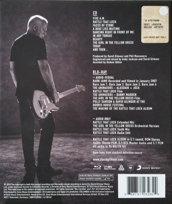 David Gilmour : Rattle That Lock (Box, Dlx + CD, Album + Blu-ray, Blu-ray-A, Album, )