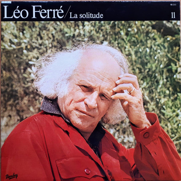 Léo Ferré : La Solitude - 11 (LP, Album, RE)
