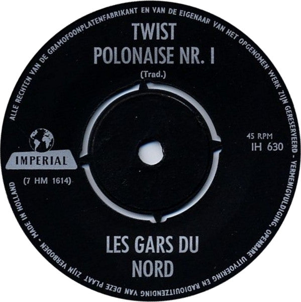 Les Gars Du Nord : Twist Polonaise 1 & 2 (7", Single)