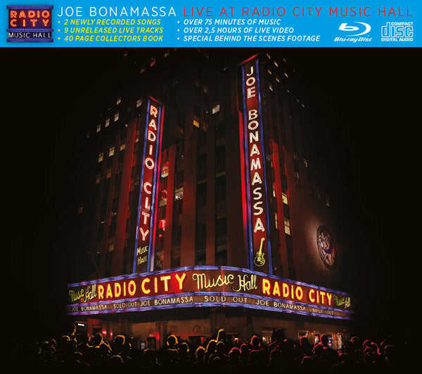 Joe Bonamassa : Live At Radio City Music Hall (CD + Blu-ray, Multichannel + Album)