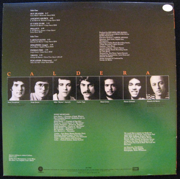 Caldera (2) : Sky Islands (LP, Album, Los)
