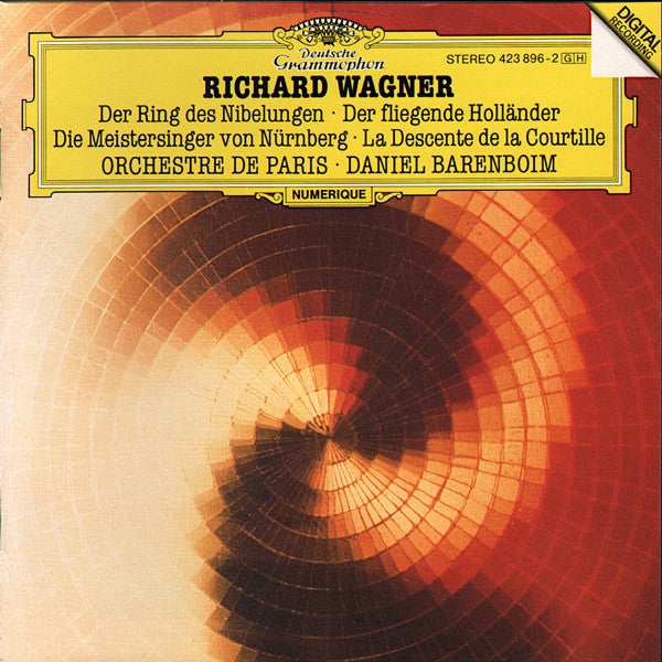 Richard Wagner, Orchestre De Paris, Daniel Barenboim : Der Ring Des Nibelungen / Der Fliegende Holländer  Die Meistersinger Von Nürnberg / La Descente De La Courtille (CD)