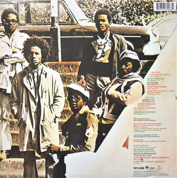 Bob Marley & The Wailers - Bob Marley & The Wailers - Catch A Fire  (LP) - Discords.nl