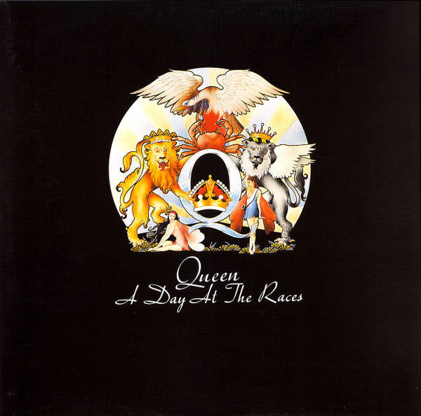 Queen : A Day At The Races (LP, Album, RE, RM, Gat)