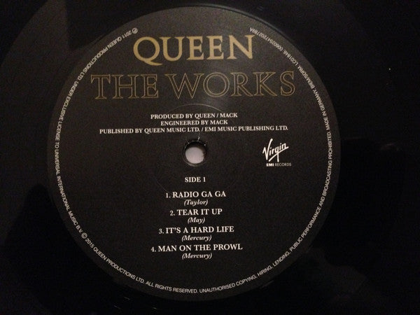 Queen : The Works (LP, Album, RE, RM, 180)
