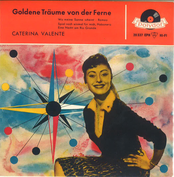 Caterina Valente : Goldene Träume Von Der Ferne (7", EP, Mono, RP)