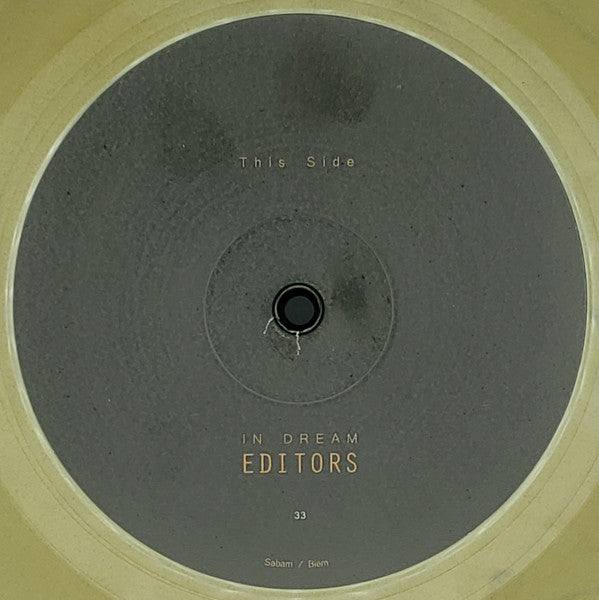 Editors : In Dream (LP, Album, Gol)