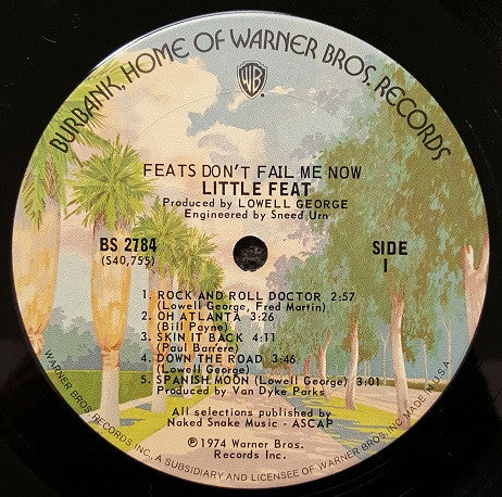 Little Feat : Feats Don't Fail Me Now (LP, Album, M/Print, San)