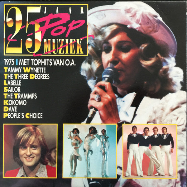 Various : 25 Jaar Popmuziek 1975 (2xLP, Comp, Gat)
