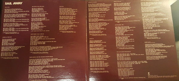 Randy Newman : Sail Away (LP, Album)