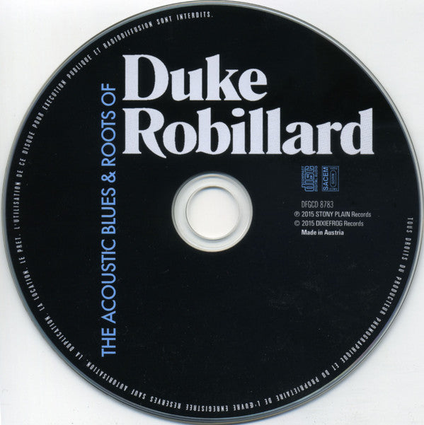 Duke Robillard : The Acoustic Blues & Roots Of (CD)