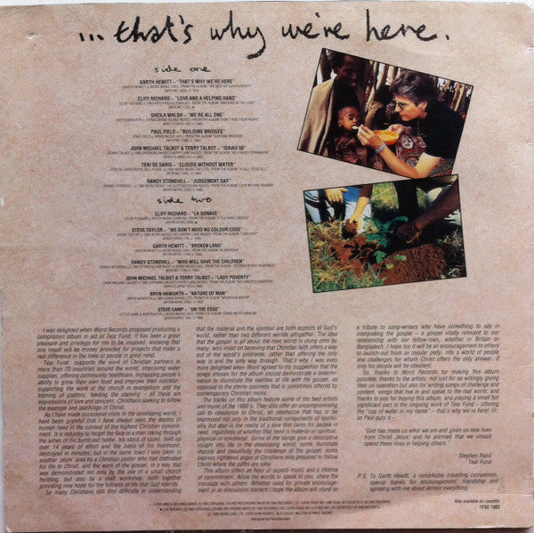 Various : That's Why We're Here (LP, Comp)