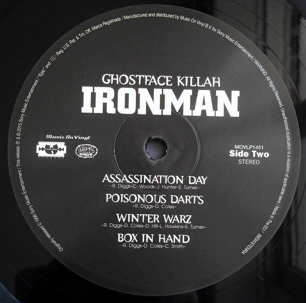 Ghostface Killah : Ironman (2xLP, Album, RE, RP, 180)