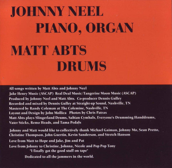 Matt Abts, Johnny Neel : X² (CD, Album)