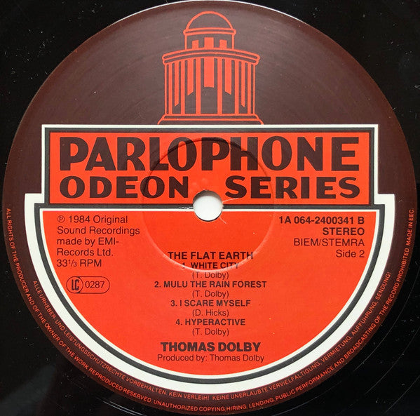 Thomas Dolby : The Flat Earth (LP, Album)