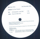 AWeX - It's Our Future (12" Tweedehands) - Discords.nl