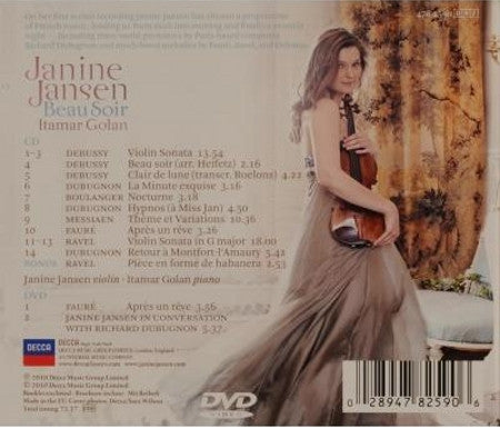 Janine Jansen, Itamar Golan : Beau Soir (CD, Album + DVD-V, NTSC)