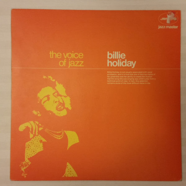 Billie Holiday : The Voice Of Jazz (LP, Comp, Mono)