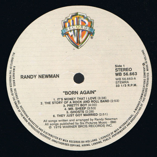 Randy Newman : Born Again (LP, Album)