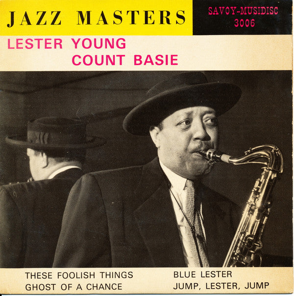 Lester Young, Count Basie : Jazz Masters (7", EP)