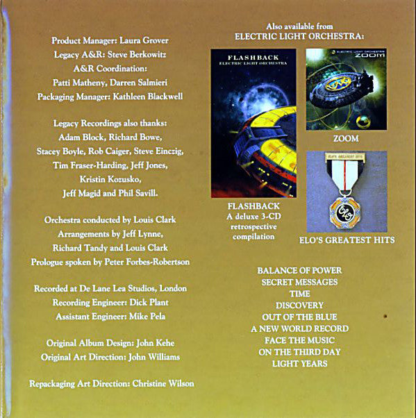 Electric Light Orchestra - Eldorado - A Symphony By The Electric Light Orchestra (CD) - Discords.nl