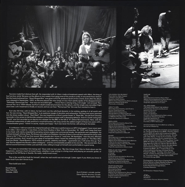 Nirvana : Nirvana (2xLP, Comp, Dlx, RE, 180)