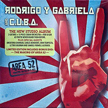 Rodrigo Y Gabriela And Collective Universal Band Association : Area 52 (CD, Album, Ltd, Gat + DVD-V)