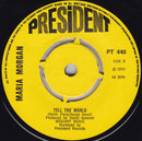 Maria Morgan : Touch Me Baby (Reaching Out For Your Love) (7", Single, Promo)