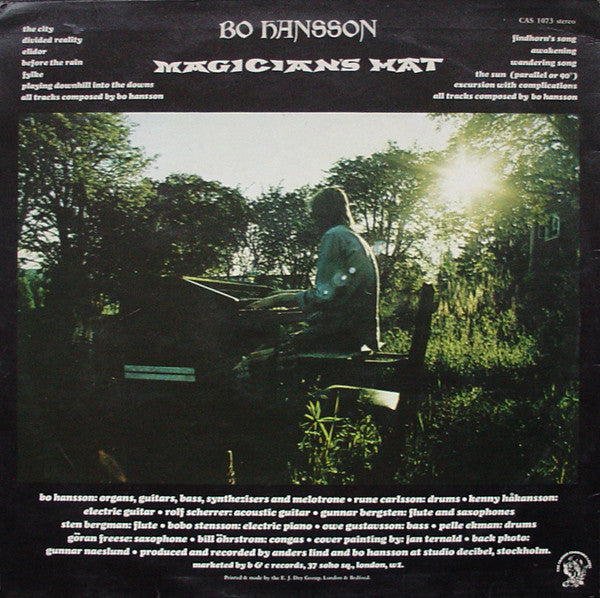 Bo Hansson : Magician's Hat (LP, Album, Lar)