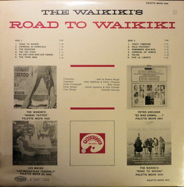The Waikiki's : Road To Waikiki (LP, Album)