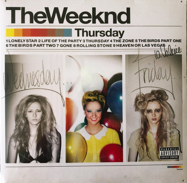 The Weeknd : Thursday (2xLP, Album, RE)