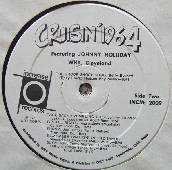 Various : Cruisin' 1964 (LP, Comp, Mixed)