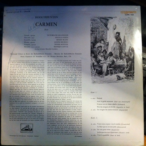 Bizet* : Carmen (Hoogtepunten) (LP)