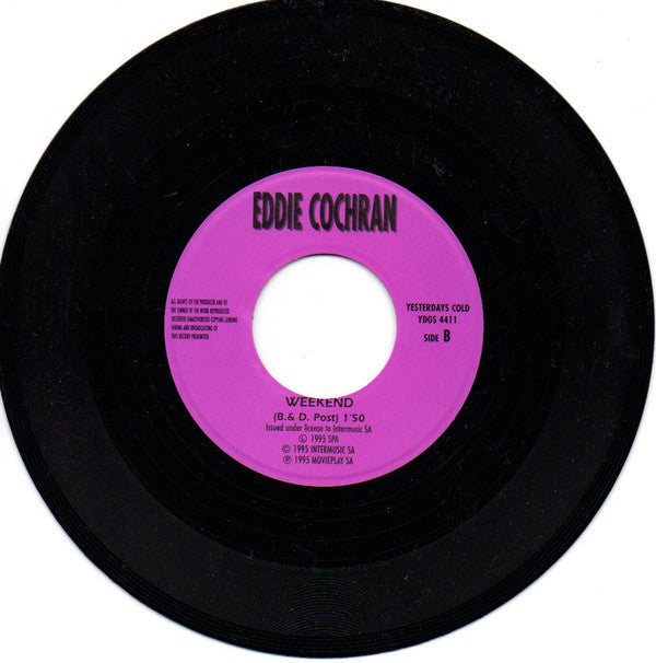 Eddie Cochran : Three Steps To Heaven (7")