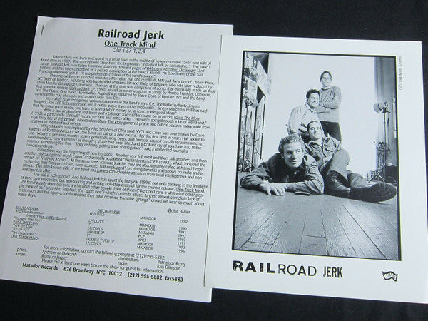 Railroad Jerk : One Track Mind (LP, Album)