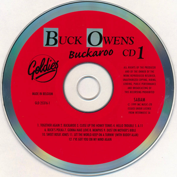 Buck Owens : Buckaroo (3xCD, Comp)