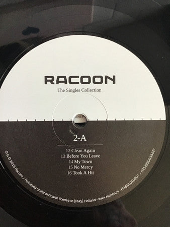 Racoon (4) : The Singles Collection (2xLP, Comp + CD, Comp)