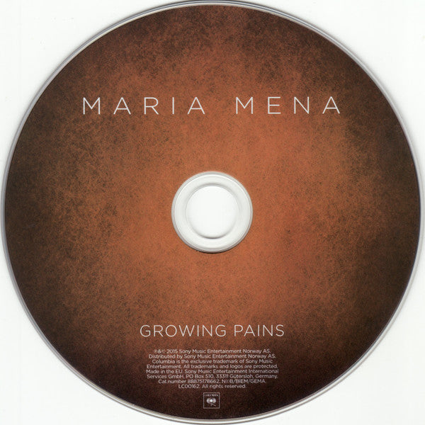 Maria Mena : Growing Pains (CD, Album)