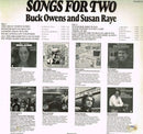 Buck Owens, Susan Raye : Songs For Two (LP, Album, Comp)