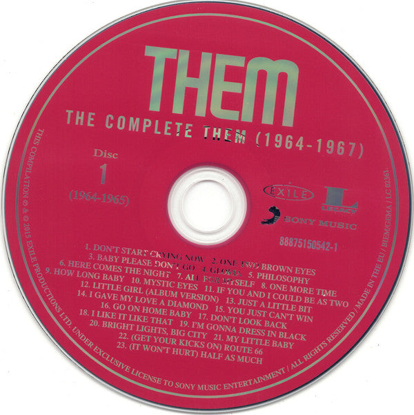 Them (3) : The Complete Them 1964-1967 (3xCD, Comp)