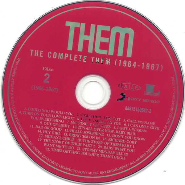 Them (3) : The Complete Them 1964-1967 (3xCD, Comp)