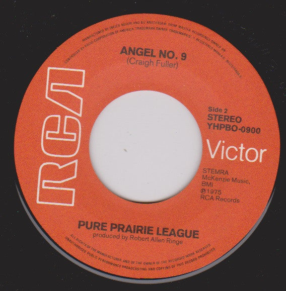 Pure Prairie League : Amie/Angel No.9 (7")