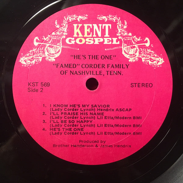 Corder Family, The - He's The One (LP Tweedehands) - Discords.nl