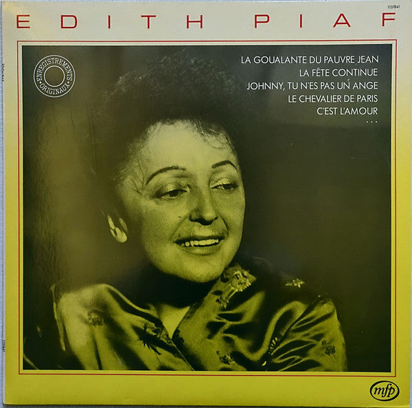 Edith Piaf : C'Est L'Amour (LP, Comp)