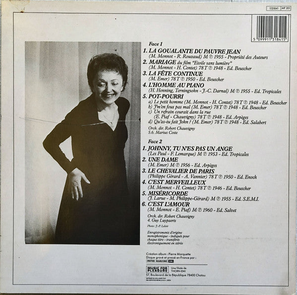 Edith Piaf : C'Est L'Amour (LP, Comp)