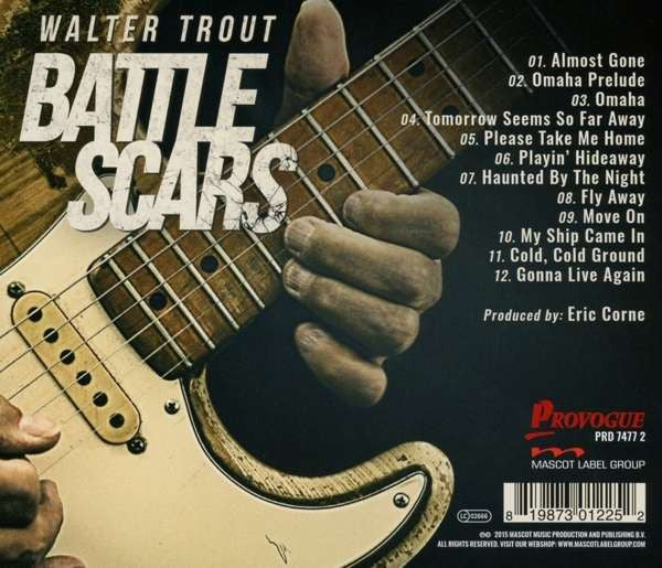 Walter Trout : Battle Scars (CD, Album)