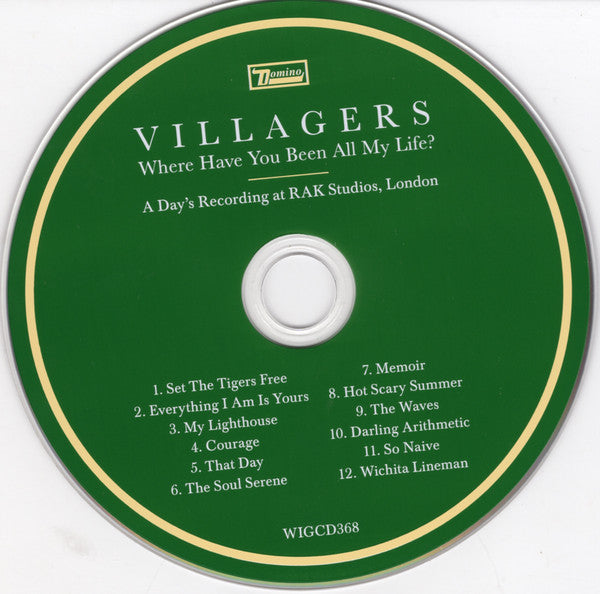 Villagers (3) : Where Have You Been All My Life? (CD, Album, Car)