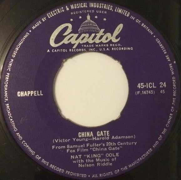 Nat King Cole : Stay As Sweet As You Are - China Gate (7", Single)